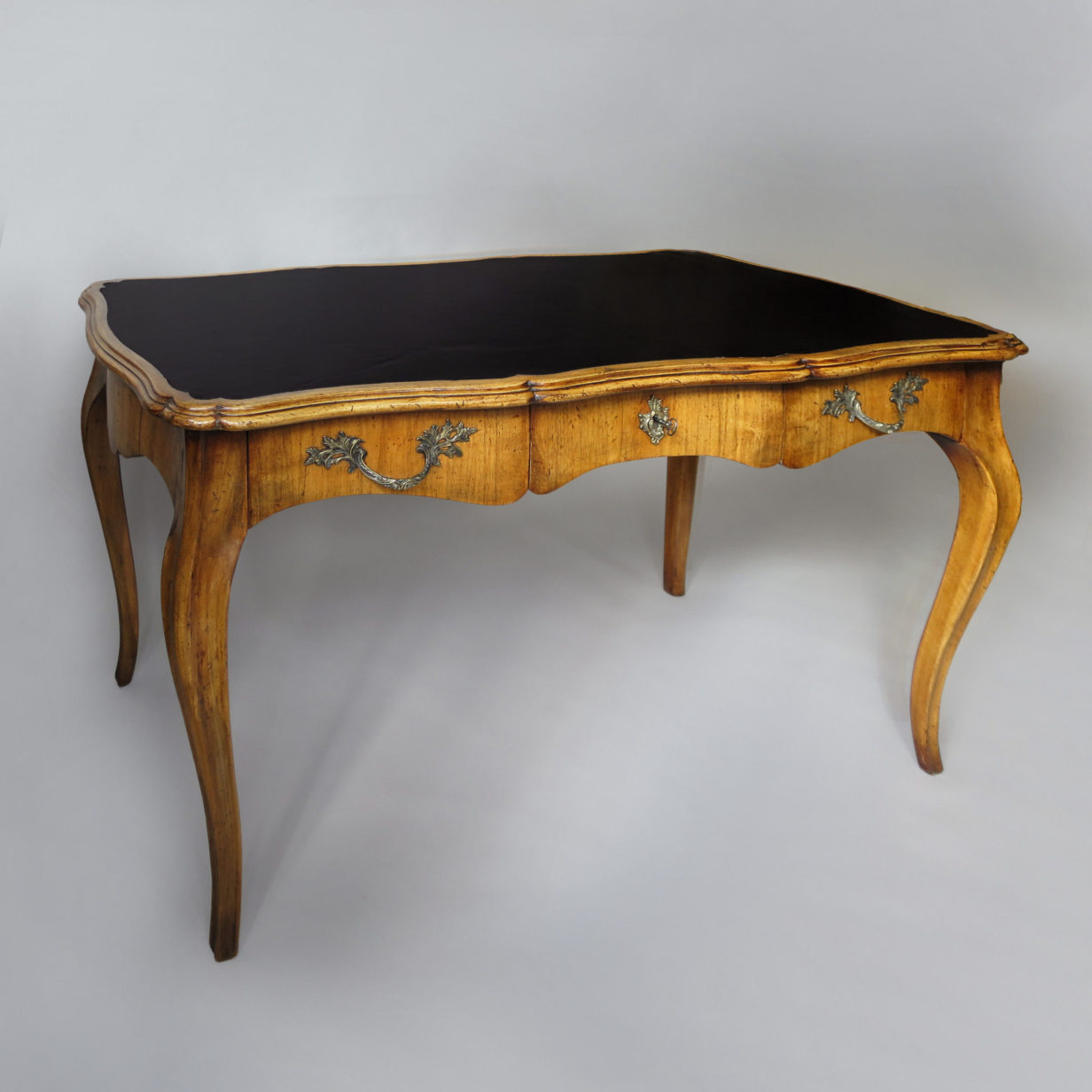 A louis xv style writing table - bureau plat