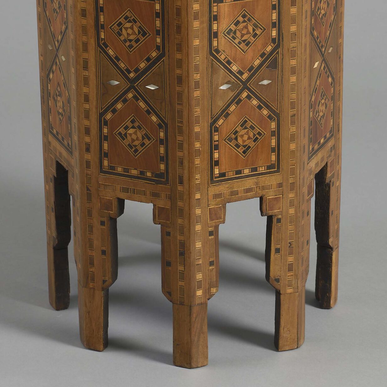 Early 20th century inlaid occasional table