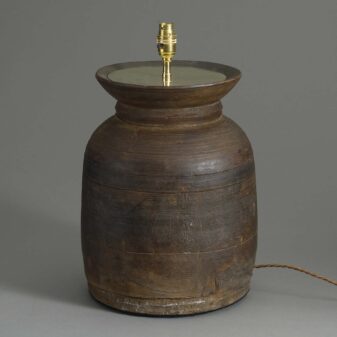 Early 20th century tekhi jar lamp