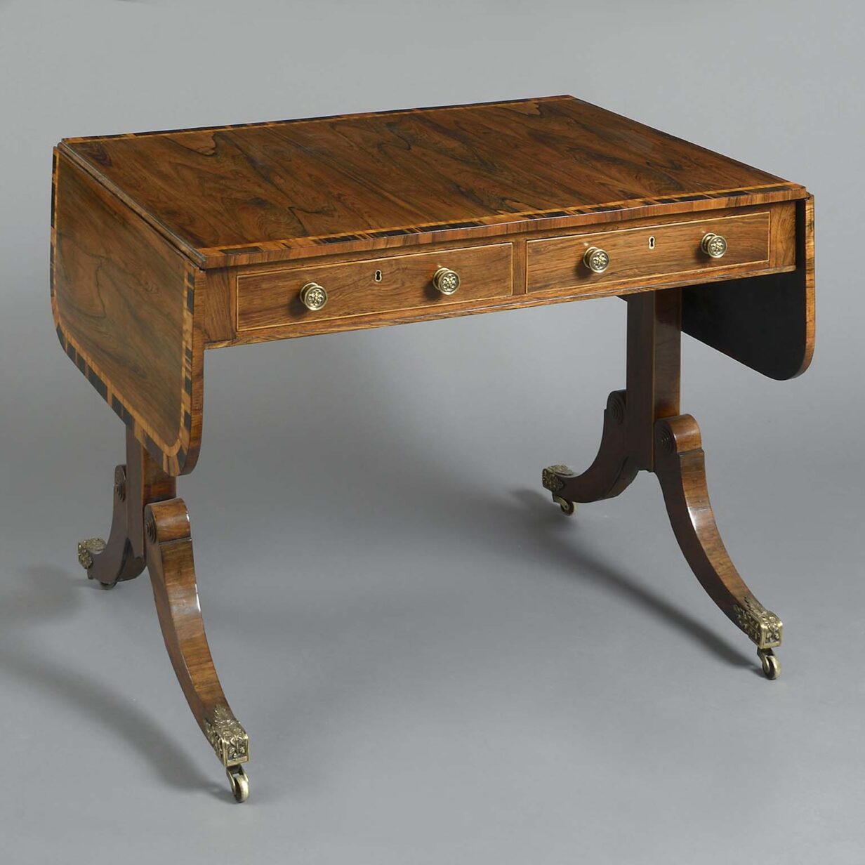 Regency sofa table