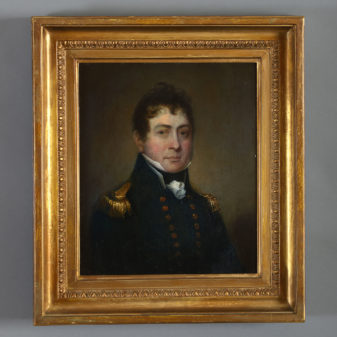 Early 19th Century Regency Period Portrait of a Naval Officer | Timothy ...