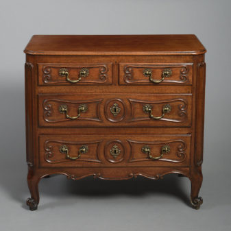 18th century louis xv walnut commode