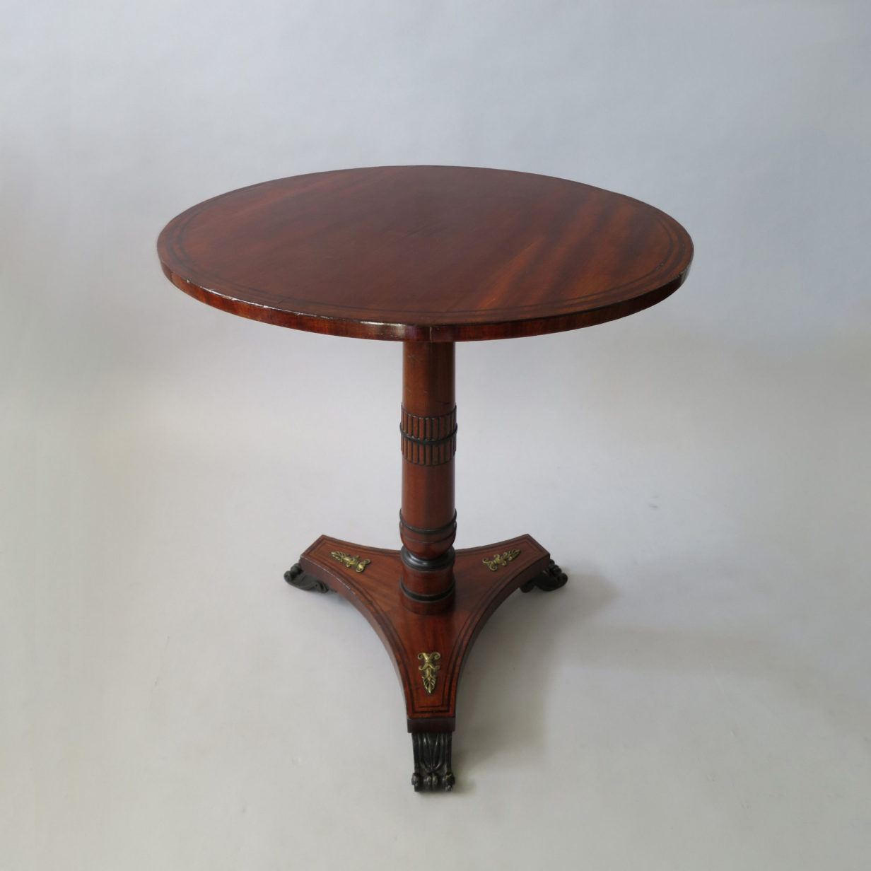 A regency occasional table