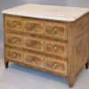 A louis xv parquetry commode