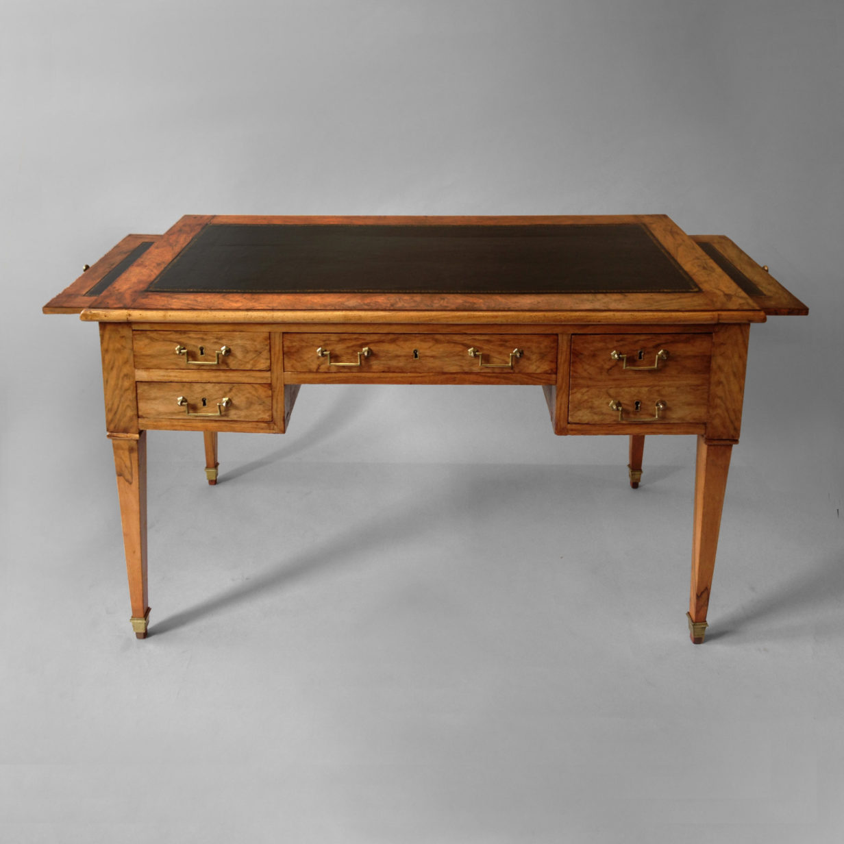 An empire writing desk or bureau plat