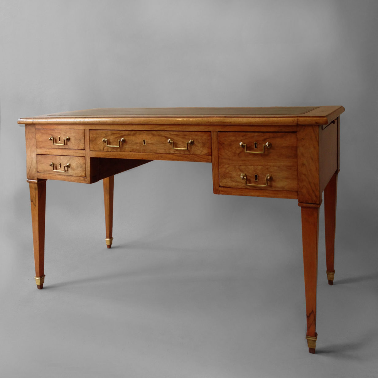 An empire writing desk or bureau plat