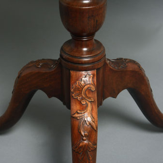 An 18th century mahogany tripod table