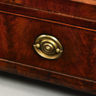 An 18th century george iii period mahogany bookcase