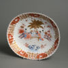 An 18th century delftware chinoiserie bowl