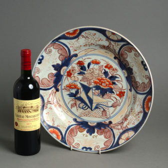 An 18th century imari charger