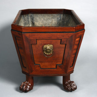 An early 19th century regency period wine cooler