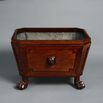 An early 19th century regency period wine cooler