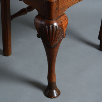 An early 18th century side chair