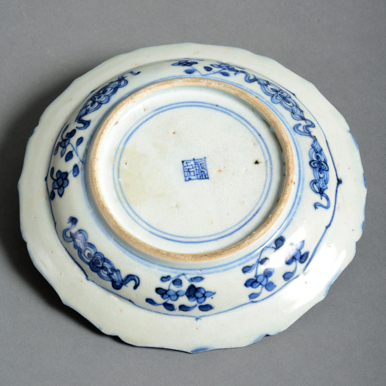 A mid-16th century ming period porcelain plate