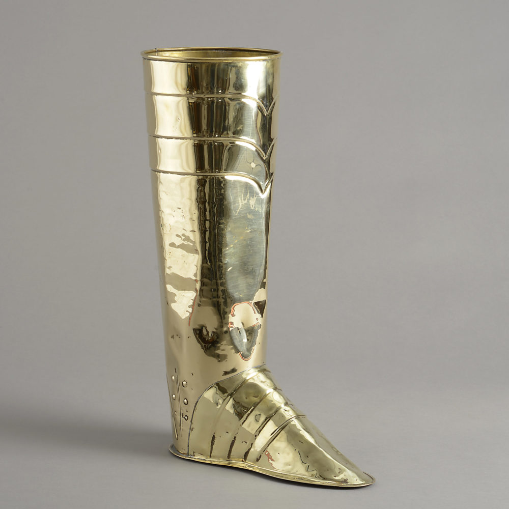 A 19th Century Brass Boot Stick Stand | Timothy Langston Fine Art ...