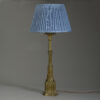 Gothic brass lamp