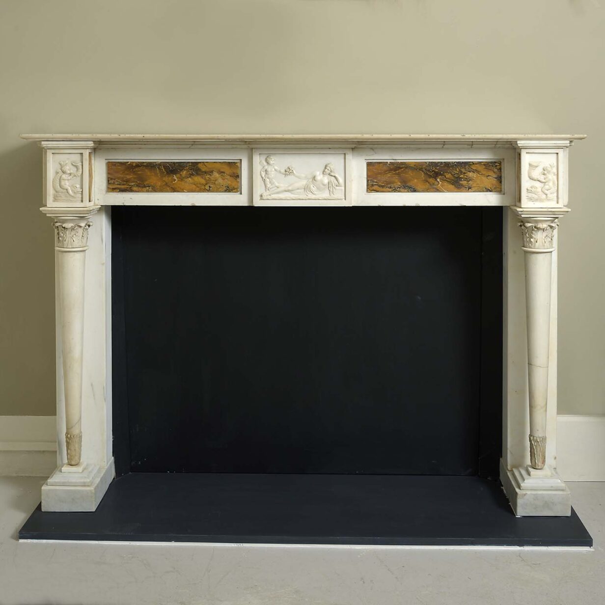 Louis xvi period chimney piece