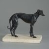 Bronze greyhound