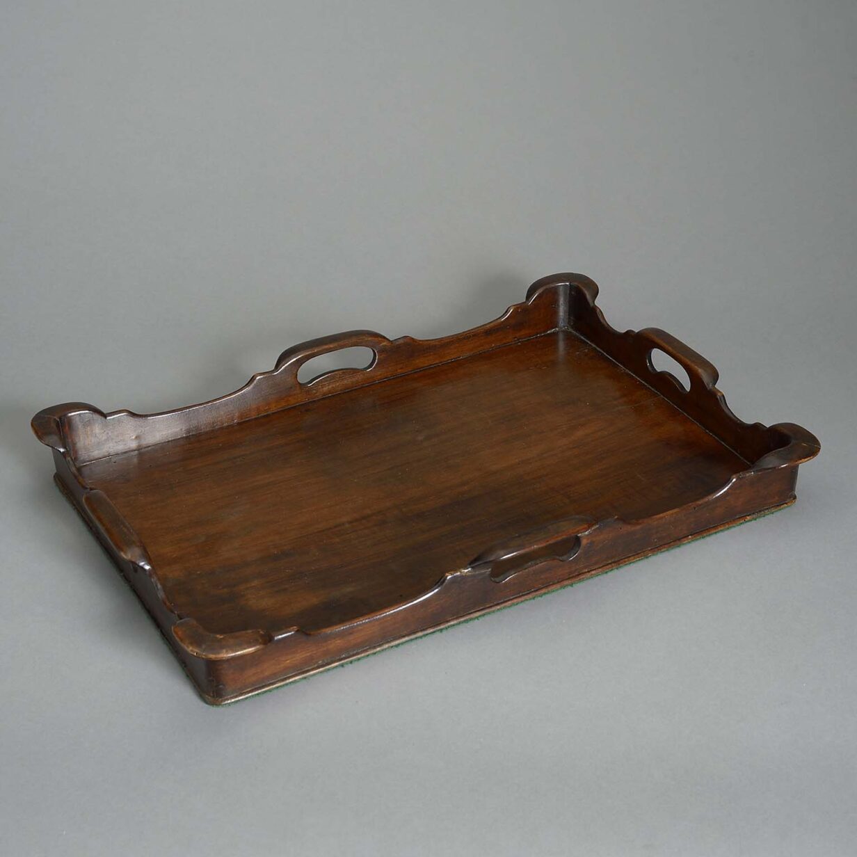 George iii mahogany tray