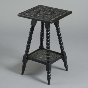 Ebonised Occasional Table