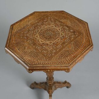 Inlaid moorish table