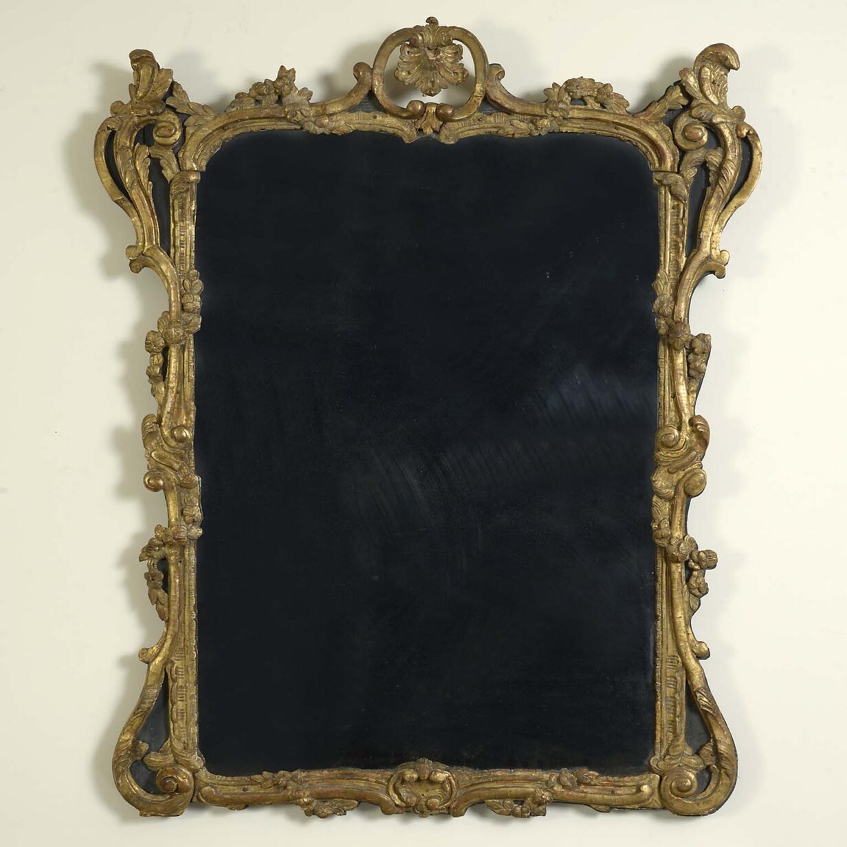 French rococo mirror