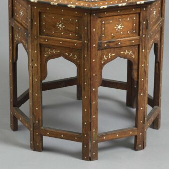 19th century hoshiarpur low table