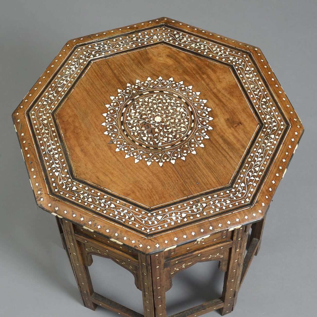 19th century hoshiarpur low table