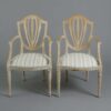 Pair of antique scandinavian armchairs