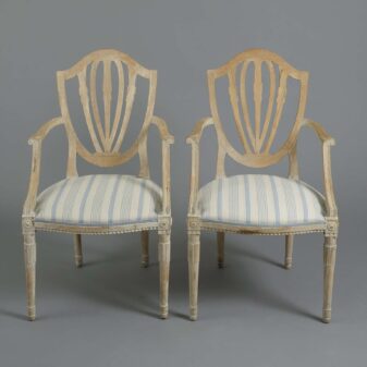 Pair of Antique Scandinavian Armchairs