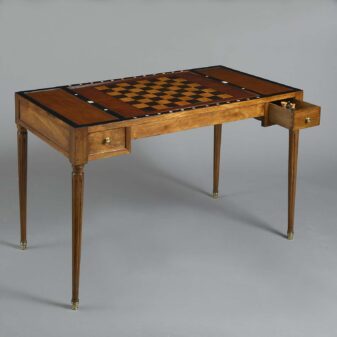 Late 18th century louis xvi period tric trac games table