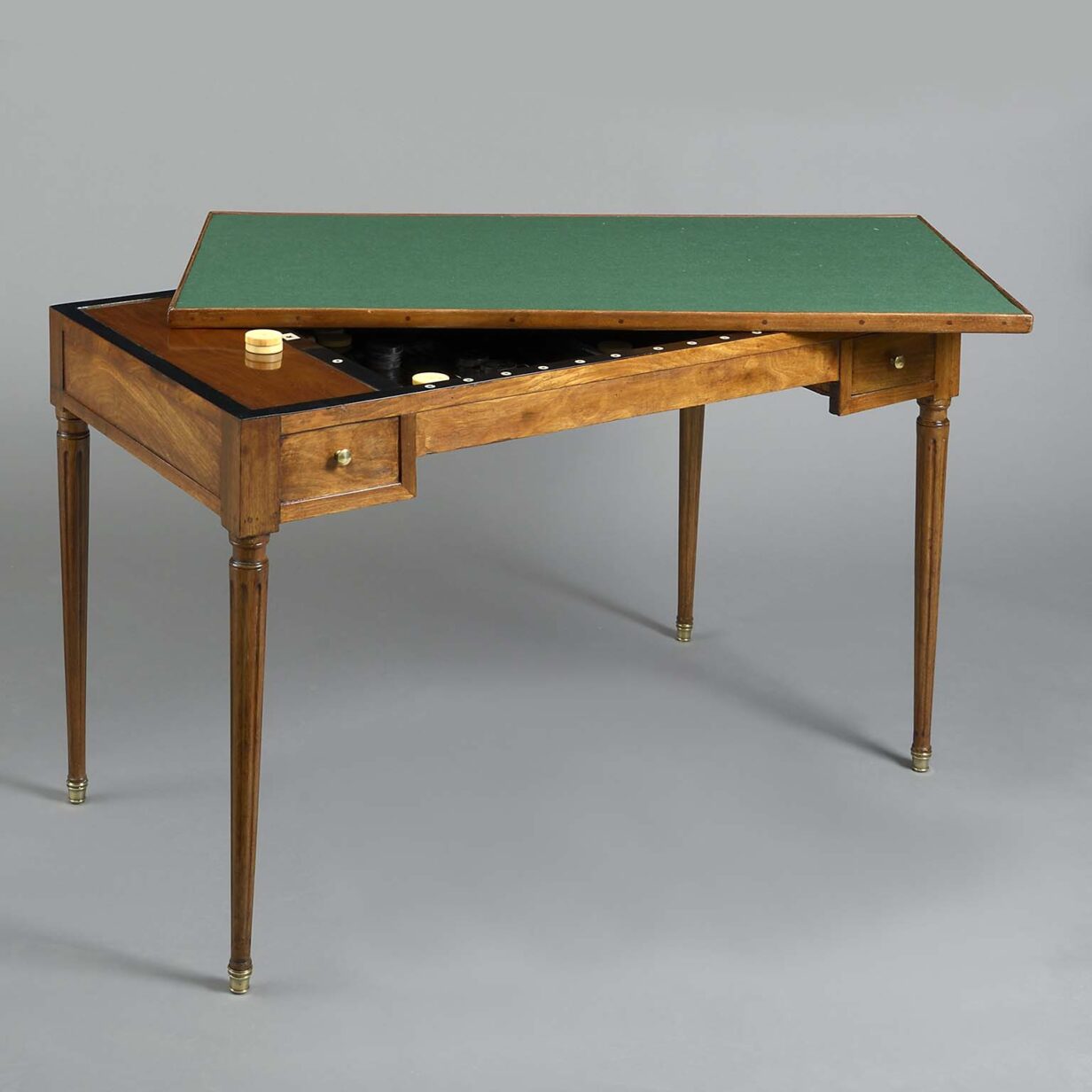 Late 18th century louis xvi period tric trac games table