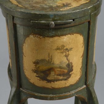 19th century louis xv style painted table