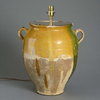 Large confit pot lamp