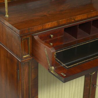 Early 19th century regency period secretaire chiffonier