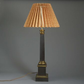 Empire Tole Column Lamp