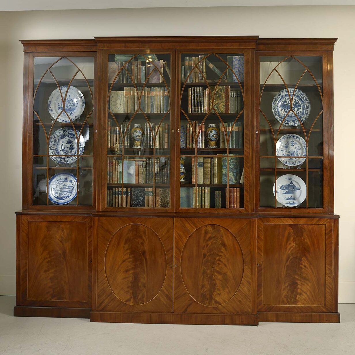 George iii breakfront bookcase