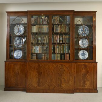 George iii breakfront bookcase