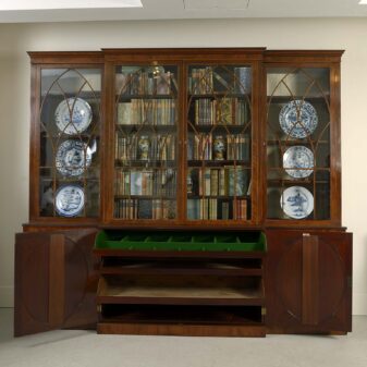 George iii breakfront bookcase