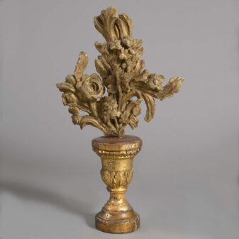 Carved Giltwood Finial