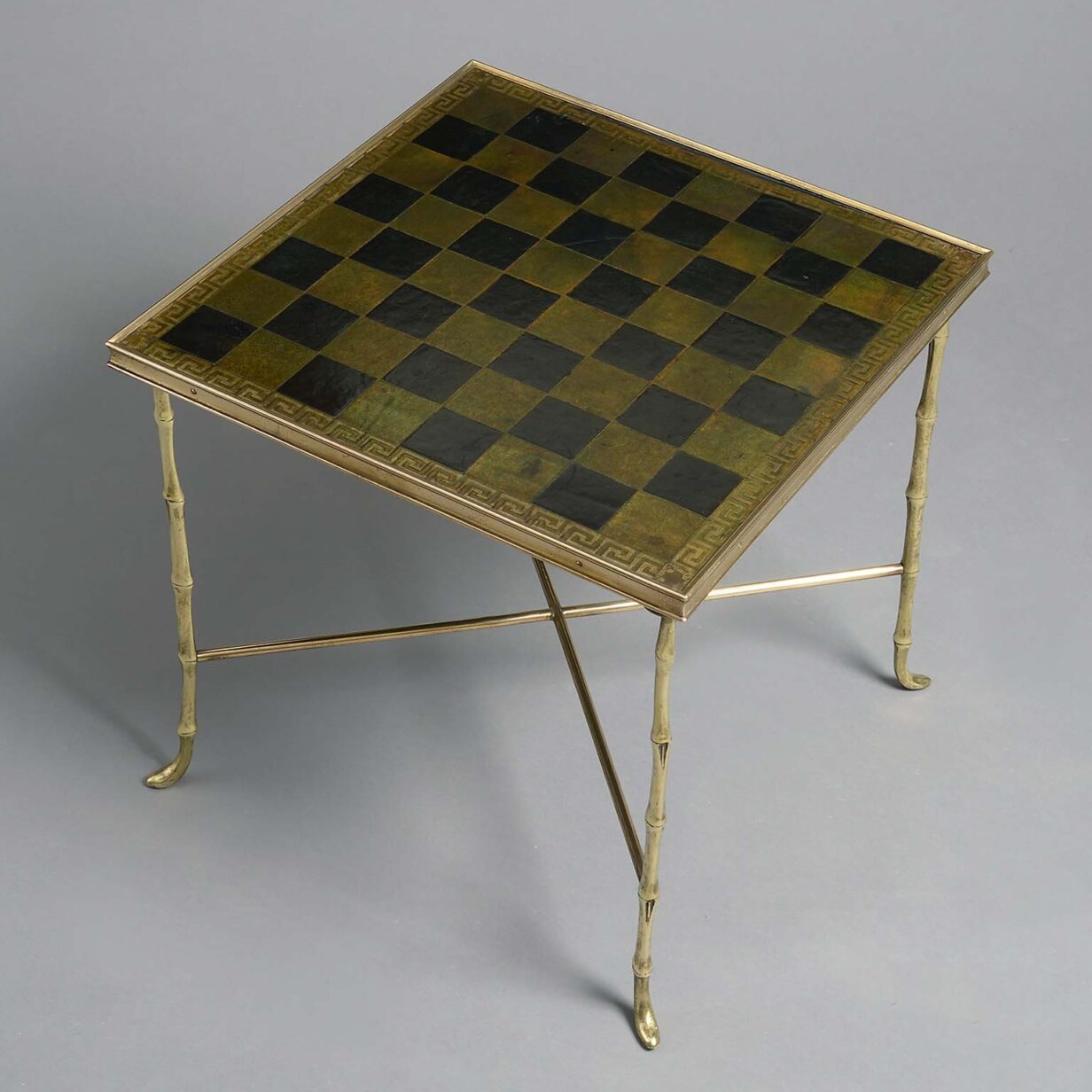 Mid-century chess top low table