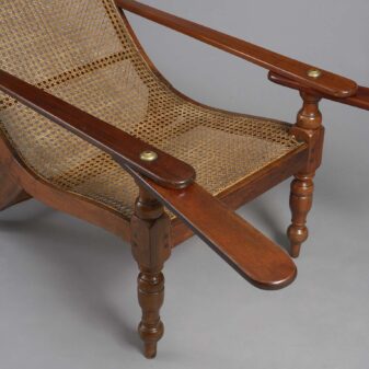 Pair of 19th century planter's chairs