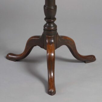 George iii square top tripod table