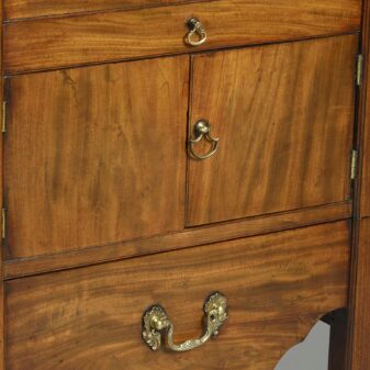 Pair of 18th century george iii period mahogany bedside commodes