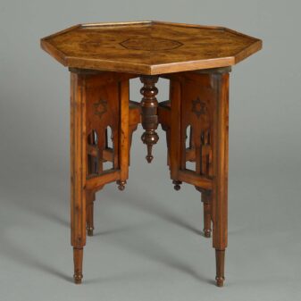 Moorish yew wood table