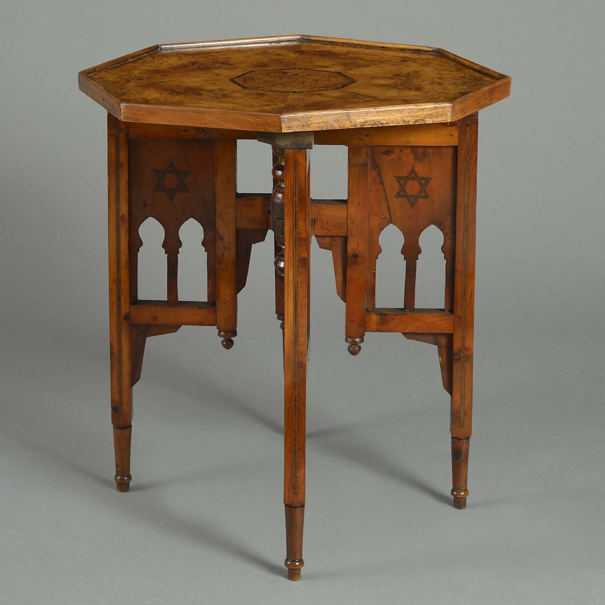 Moorish yew wood table