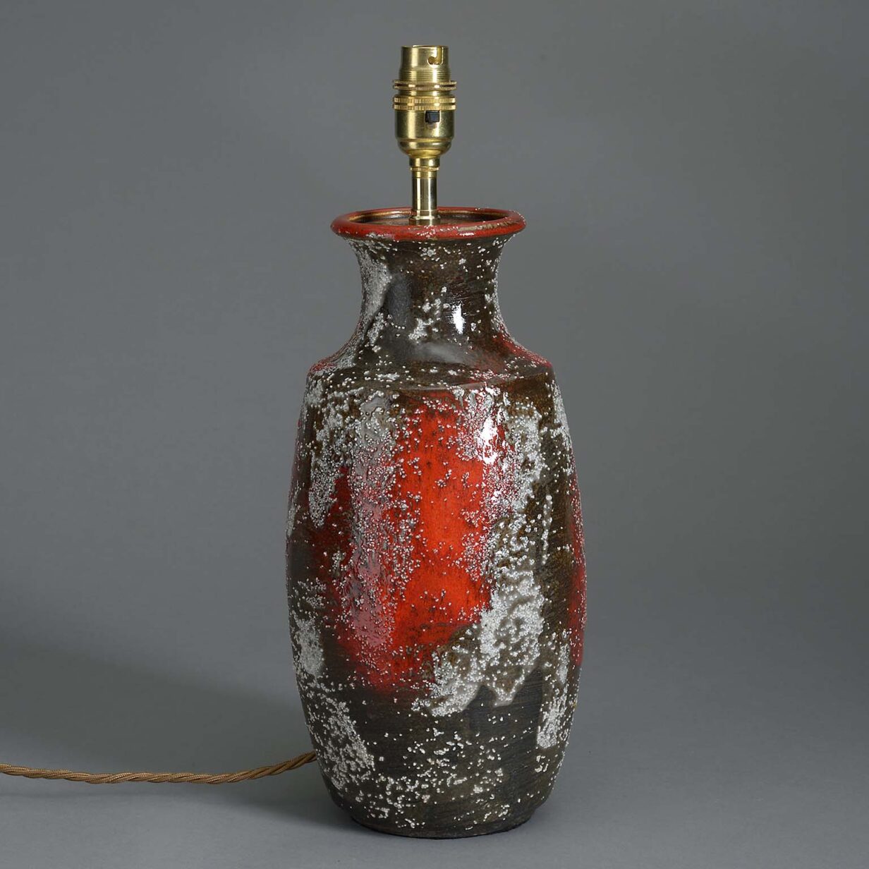 Volcanic vase lamp