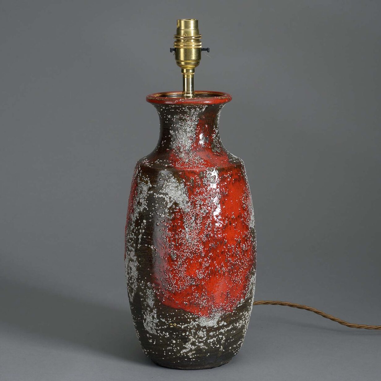 Volcanic vase lamp