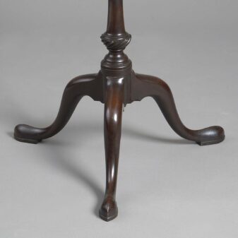 Mid-18th century george iii period mahogany tripod table