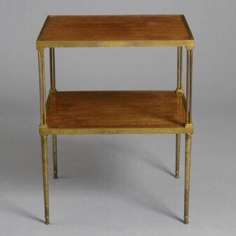 Maison jansen two tier table